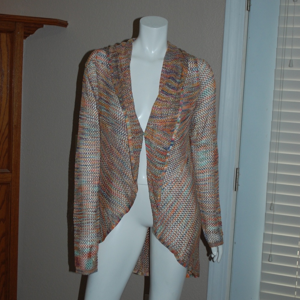 NWT John Paul Richard Multi Color Sweater